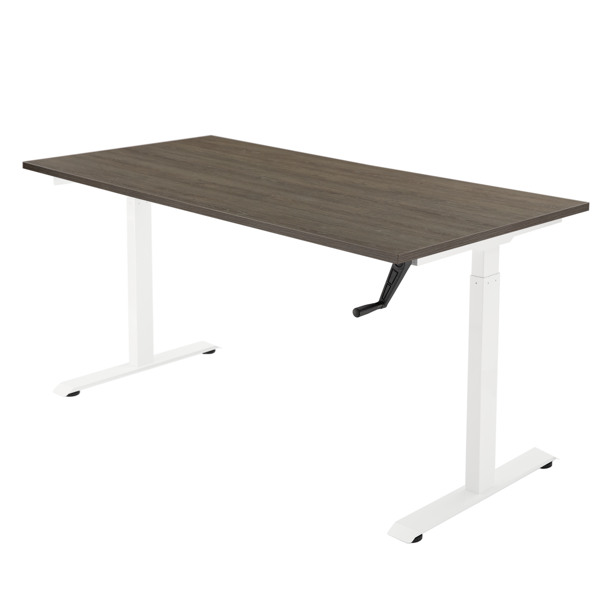 Biurko z ręczną regulacją korby Gravity