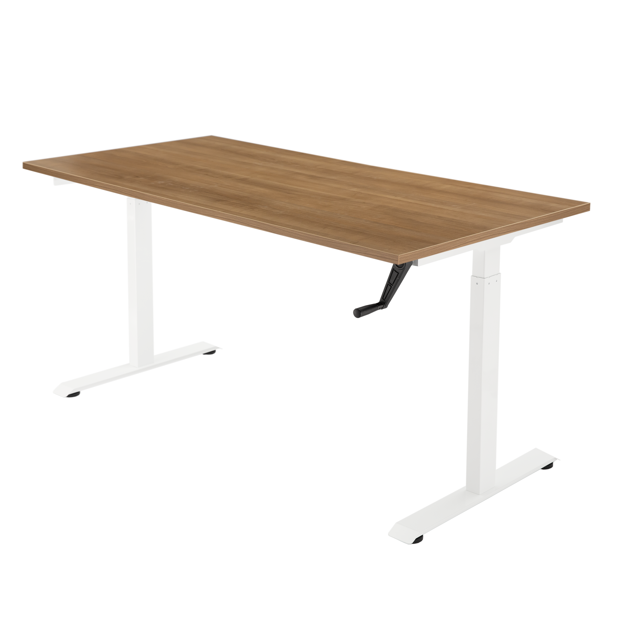 Biurko z ręczną regulacją korby Gravity