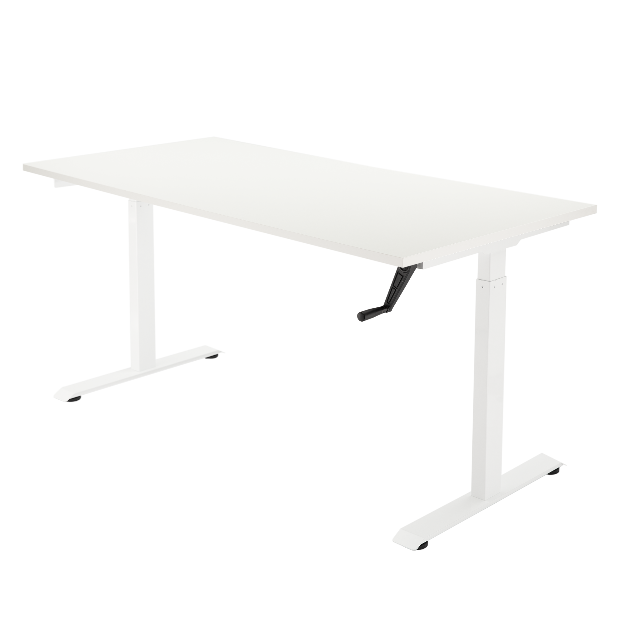 Biurko z ręczną regulacją korby Gravity