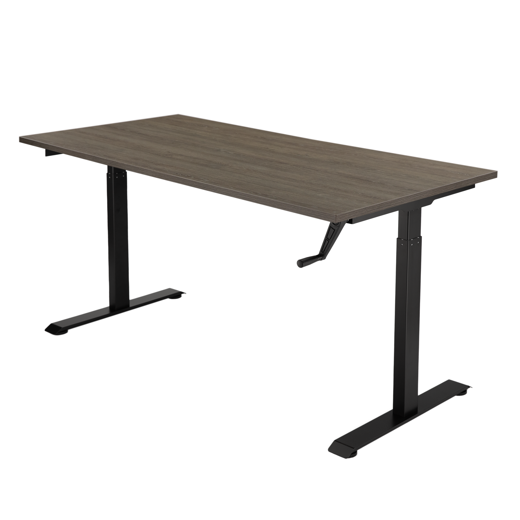 Biurko z ręczną regulacją korby Gravity