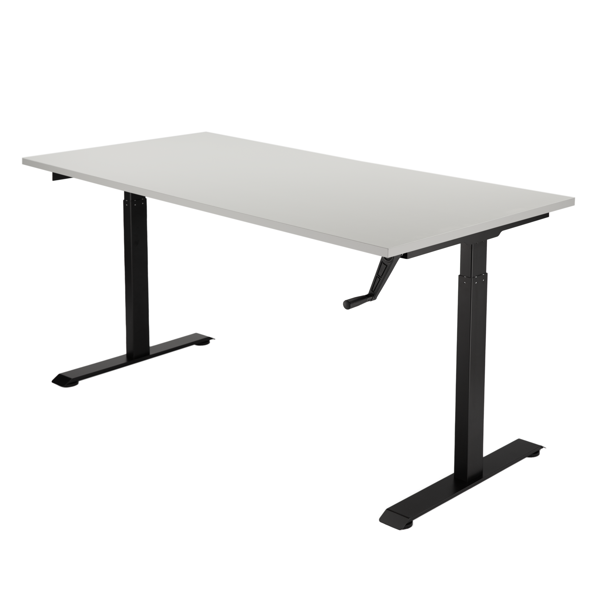 Biurko z ręczną regulacją korby Gravity