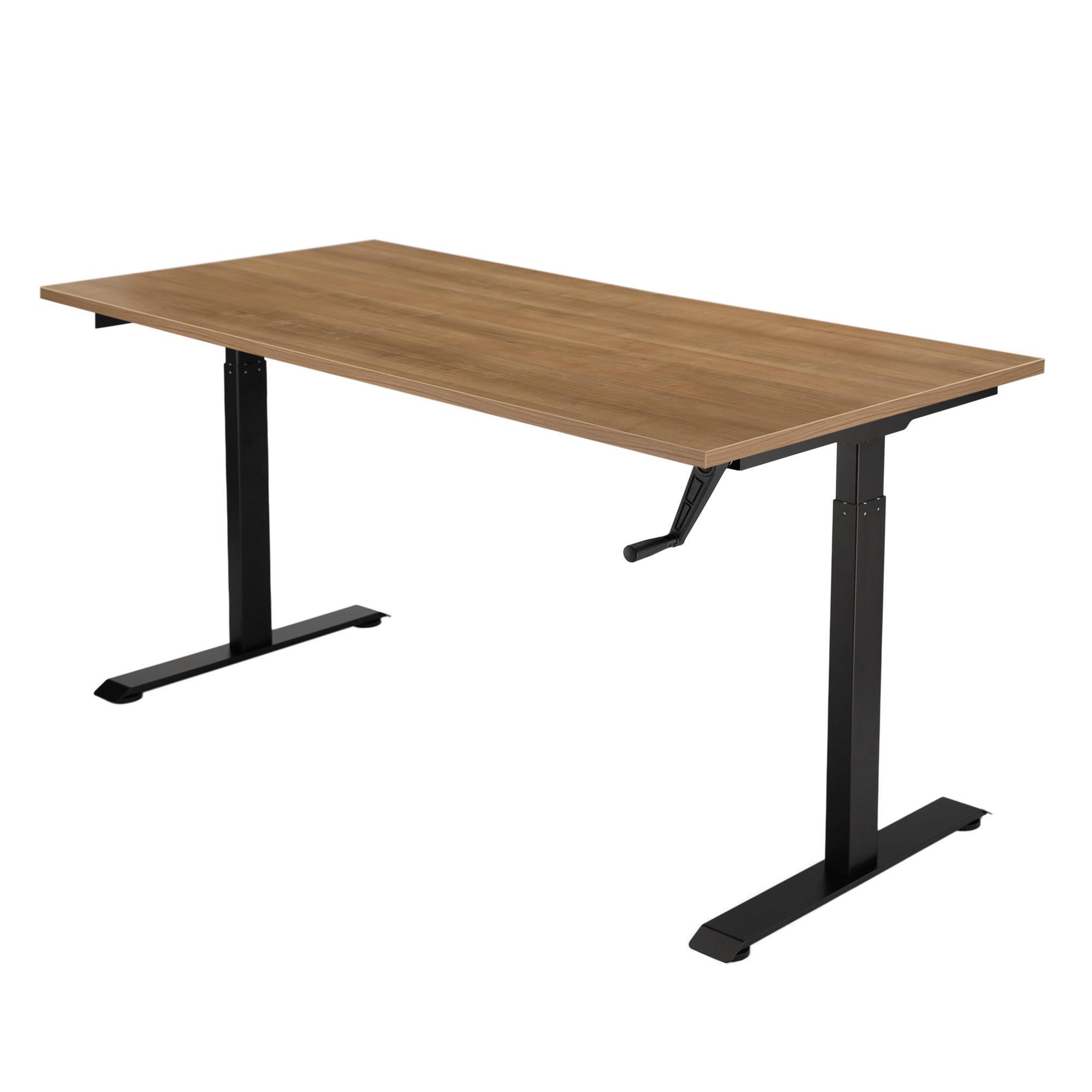 Biurko z ręczną regulacją korby Gravity